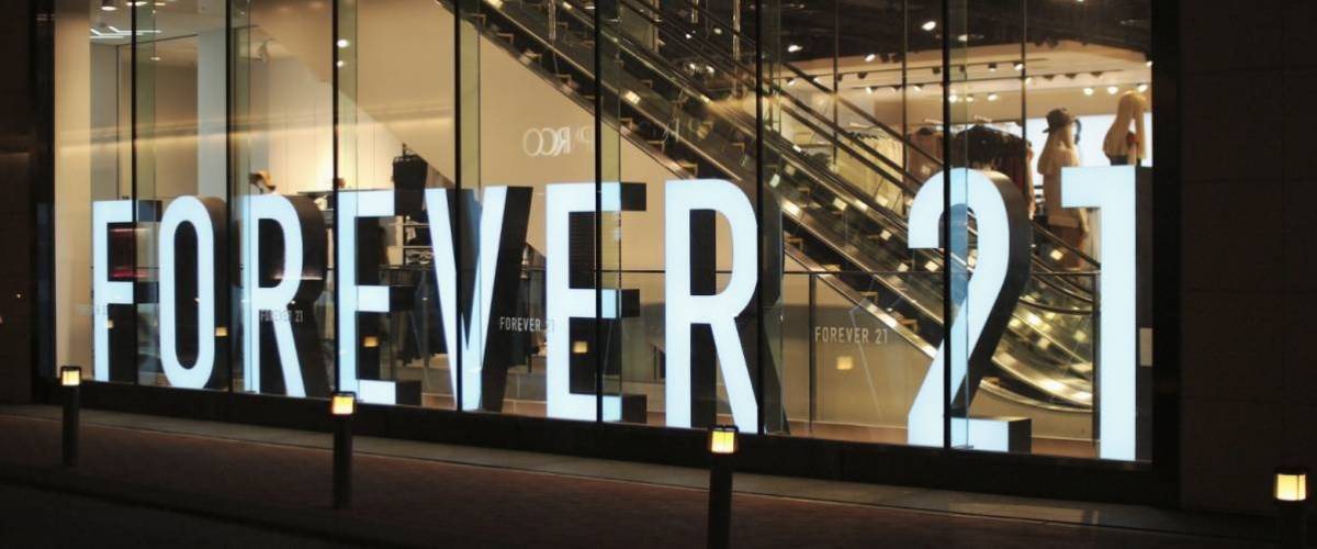 Forever 21 storefront