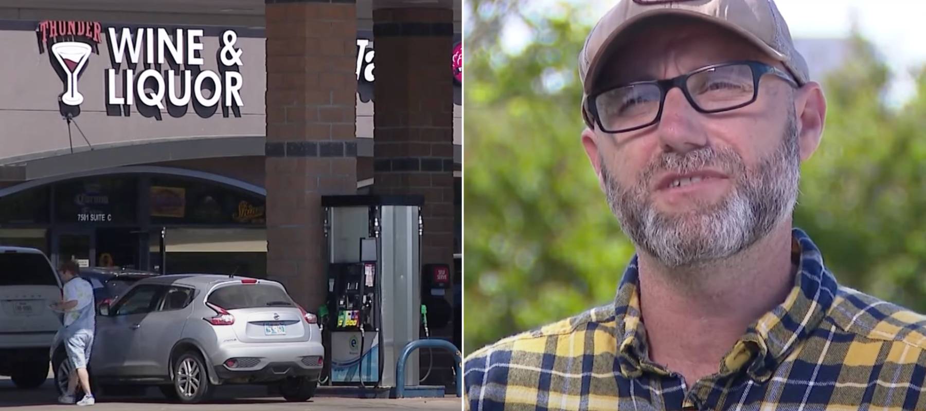 Man who bought bad gas tells news station about damages to his car.