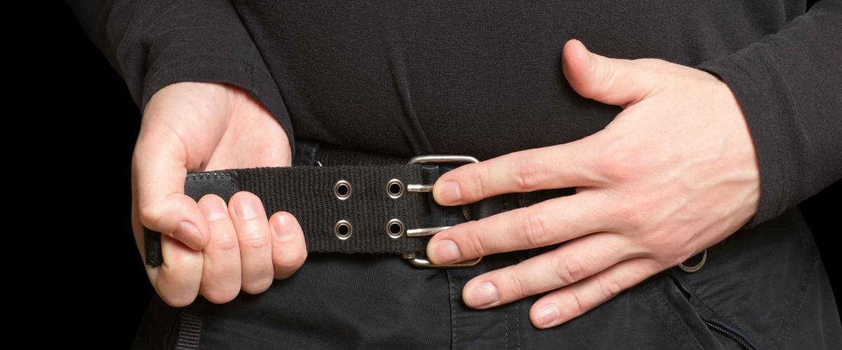 tightening the belt