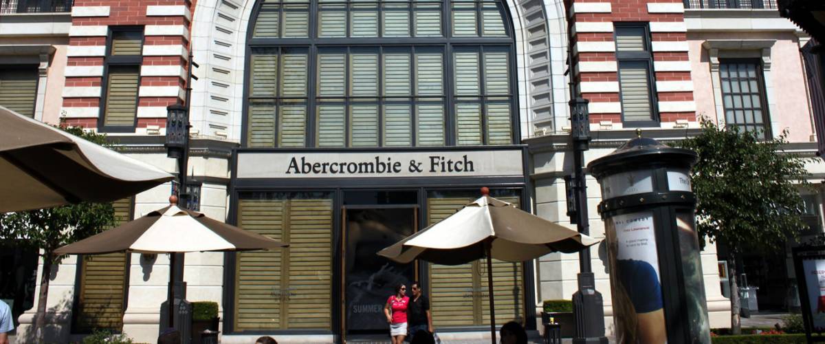 Abercrombie and Fitch storefront in LA