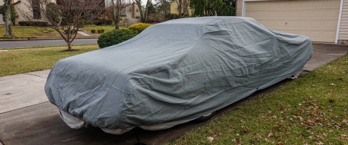 Covered car