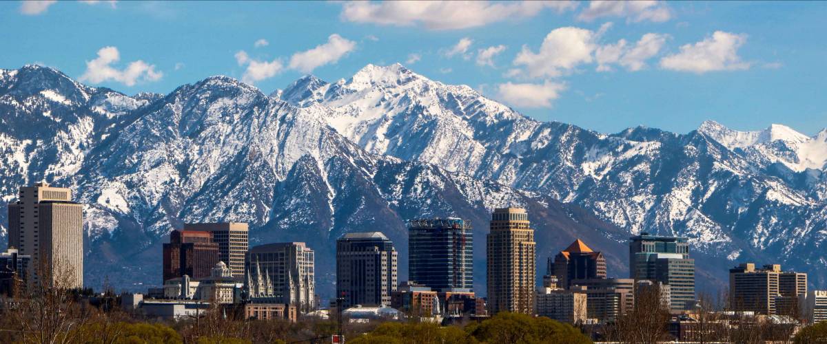 Salt Lake City panoramic