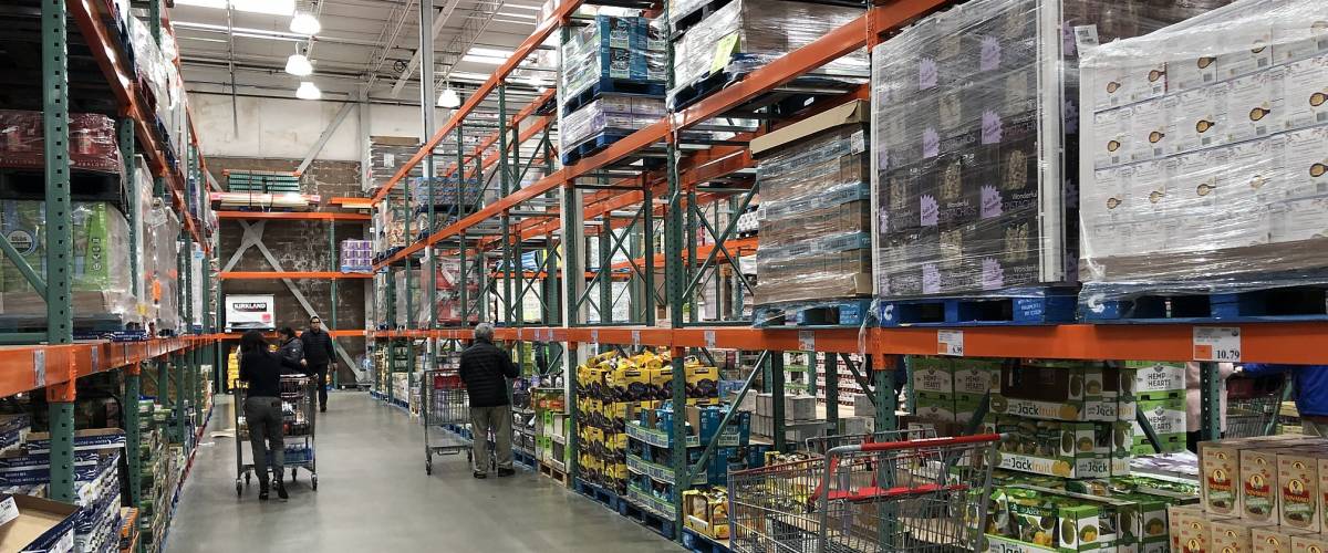 Inside of a Costco