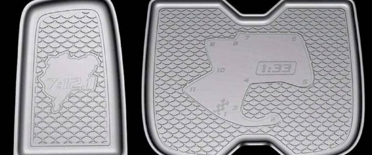 Viper race track outlines