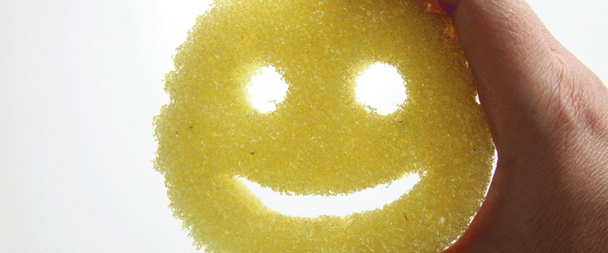 Scrub Daddy sponges make great puppets