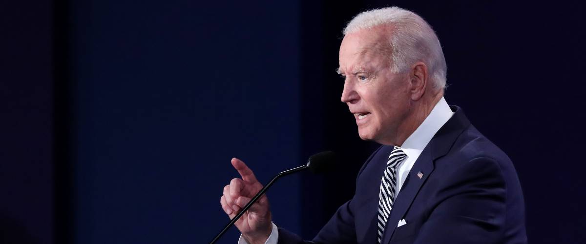 Biden during debate