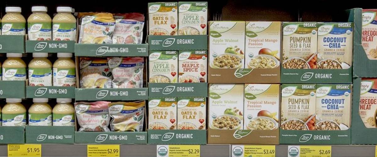 ALDI Simply Nature products