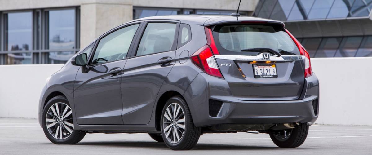 2015 Honda Fit blue/grey
