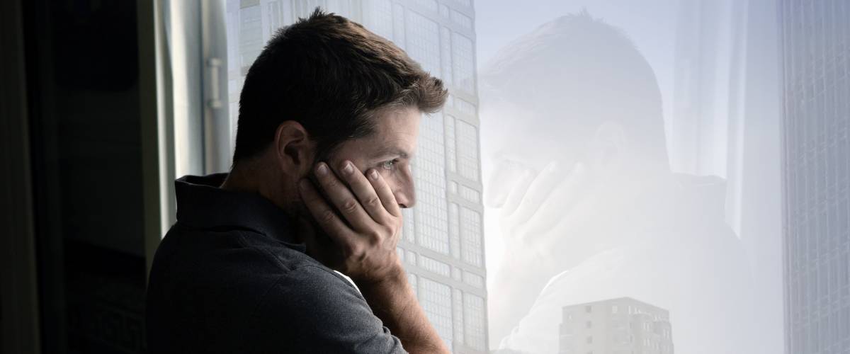 Worried man
