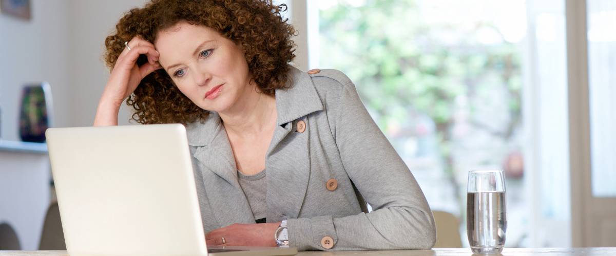 Woman on laptop