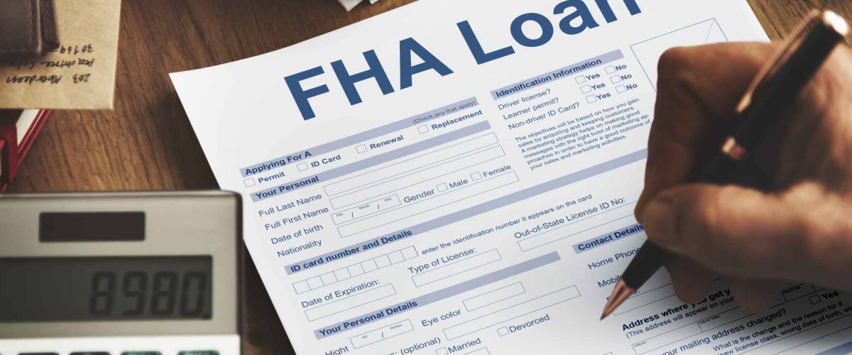 FHA Loan Federal Housing Administration Lending Concept