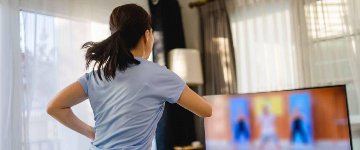 Fitness online home fitness workout class live streaming online