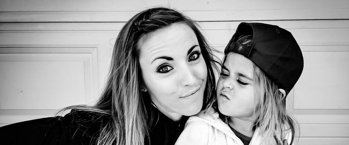 Mom and daughter