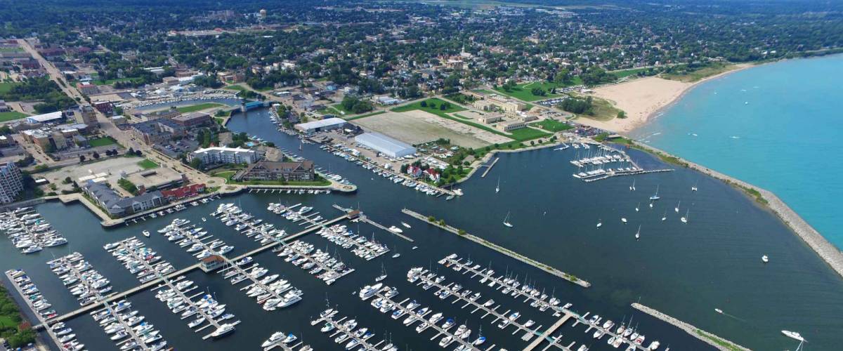 Downtown Racine Wisconsin