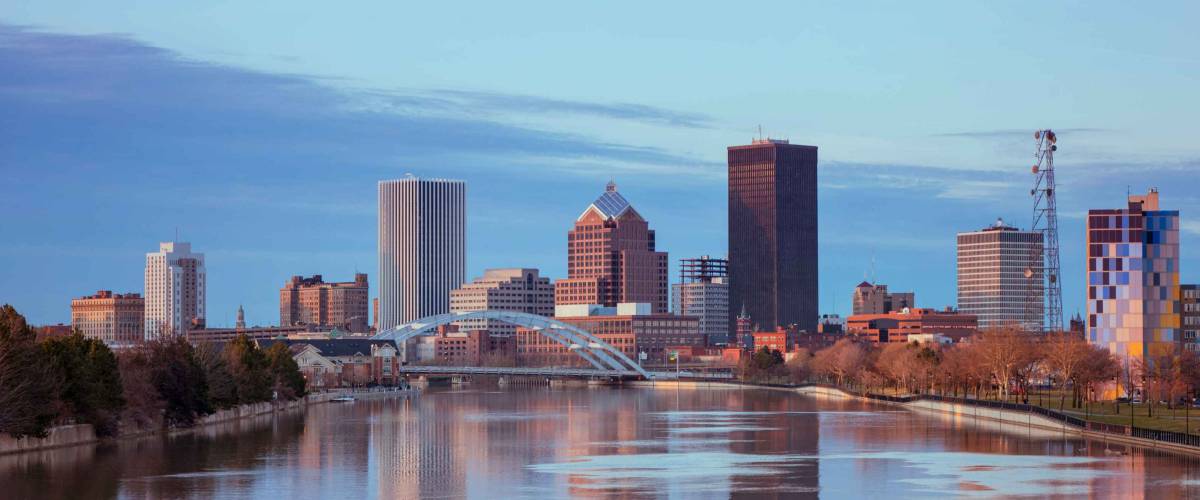 Skyline of Rochester New York