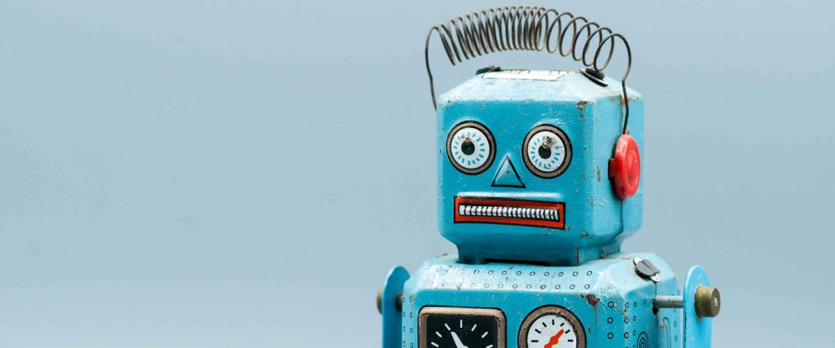 antique Vintage retro robot tin toy