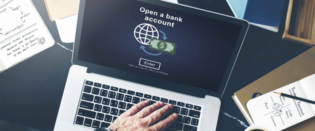 Open a Bank Account Banking Savings Financial Concept