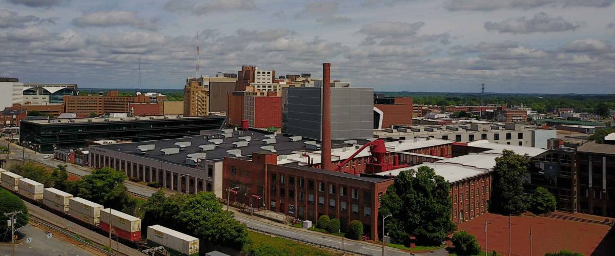 Skyline of High Point, North Carolina