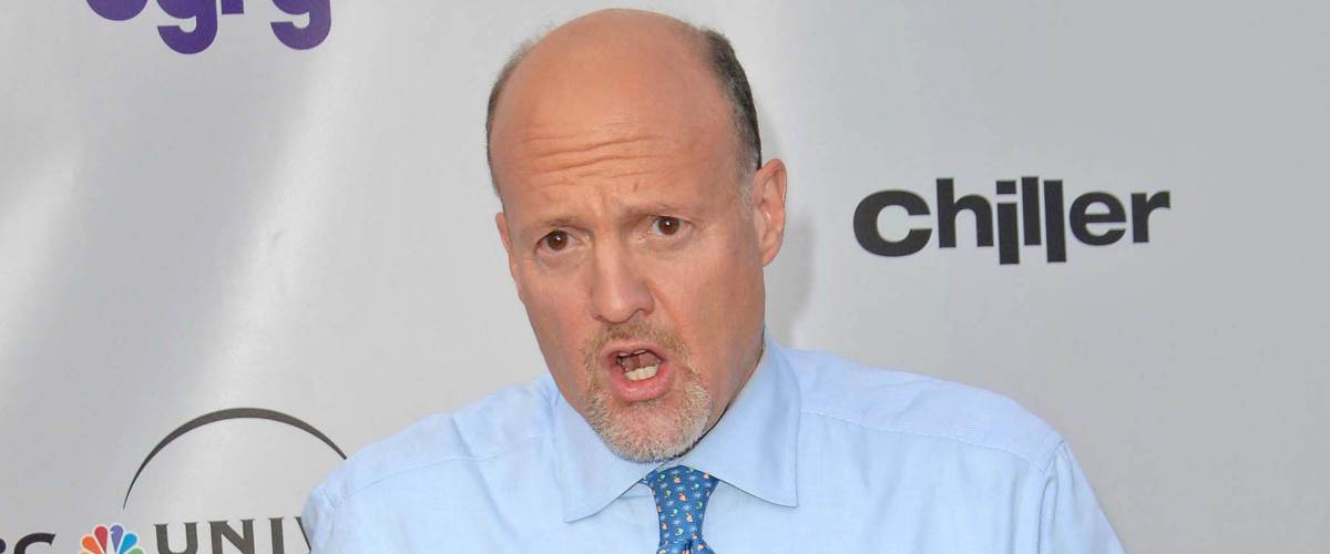 Jim Cramer speaks in 2016 at the Martha Stewart American Made Summit