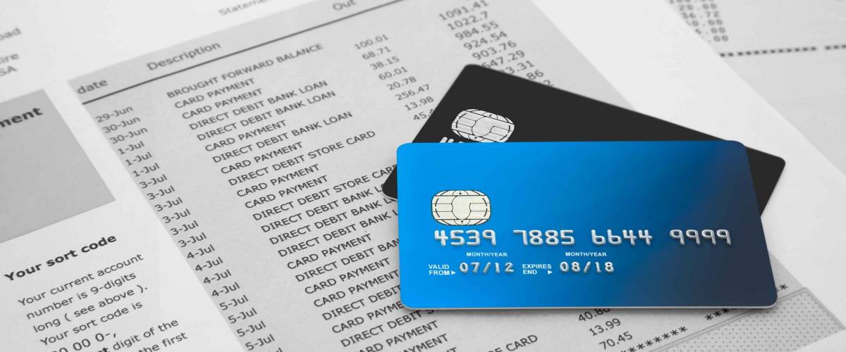 Credit Cards on Bank Statements