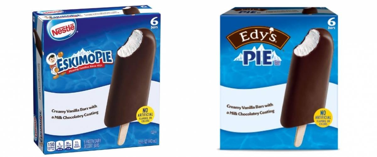 Eskimo Pie and Edy's Pie