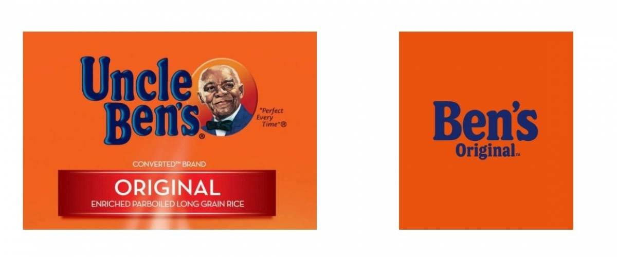 Uncle Ben's logo and Ben's Original logo