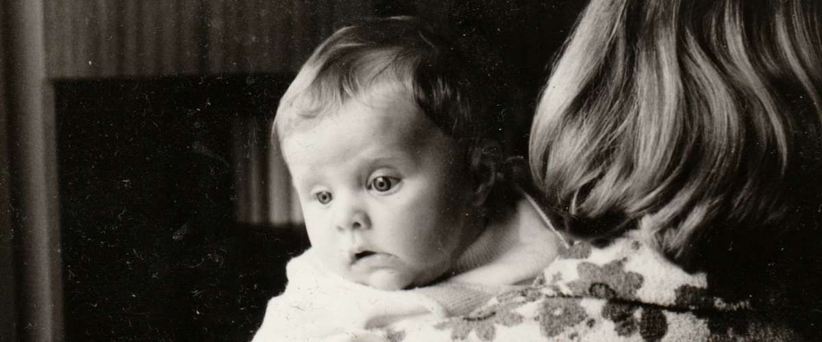 Mother and baby 1980s