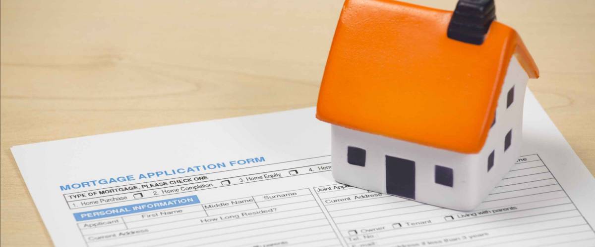 Mortgage application form