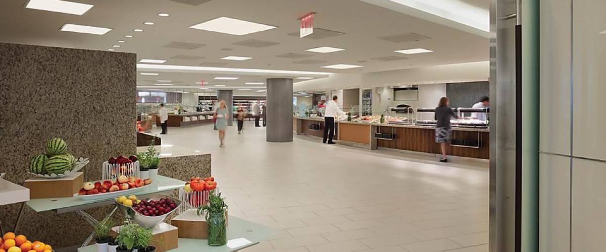 JP Morgan cafeteria
