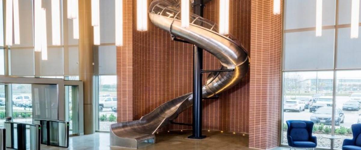 Capital One office slide