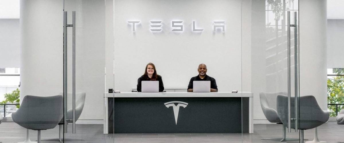 Tesla front desk