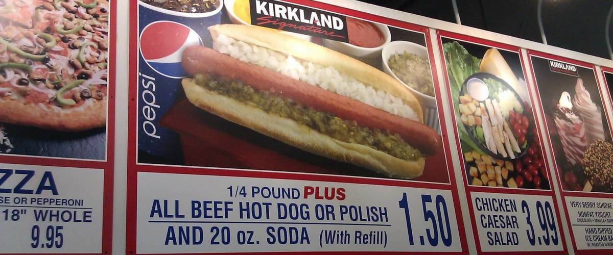 Costco polish dog