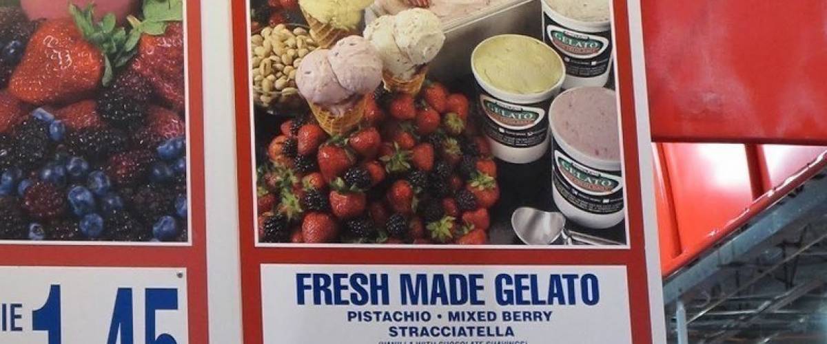 Costco gelato
