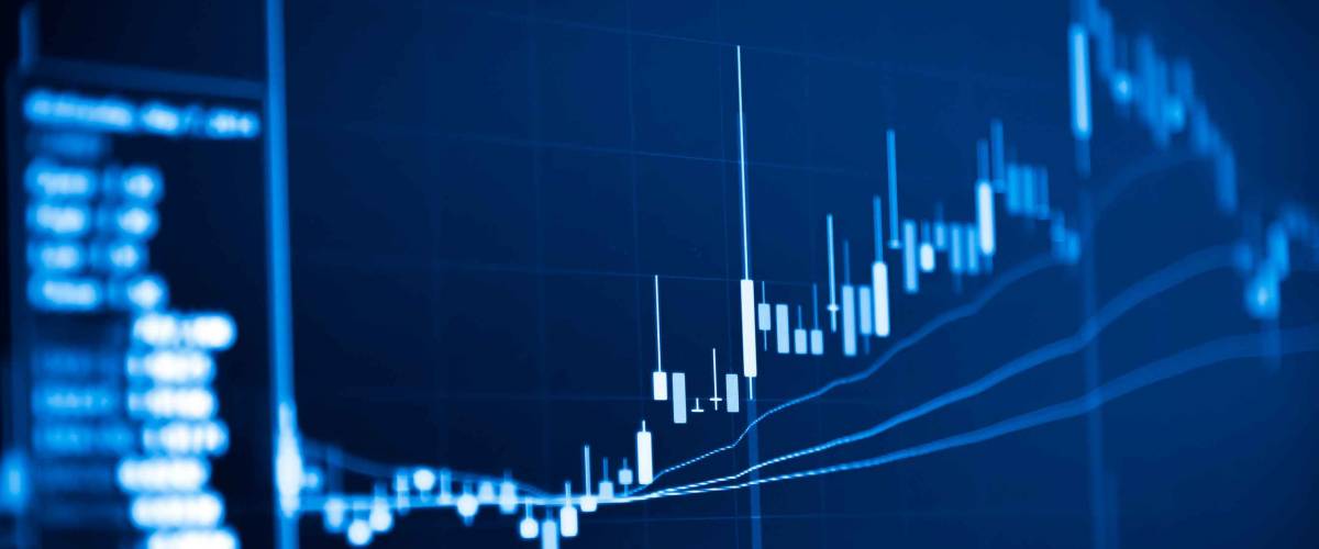 Business success and growth concept. The economy is recovering from its COVID recession.