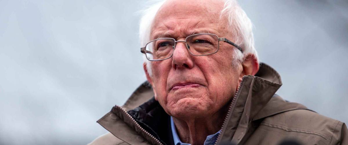 BOSTON, MA / USA - 02 29 2020— Senator Bernie Sanders drew a crowd of over 13,000 people to his rally at the Boston Common on leap day. (LAURYN ALLEN)