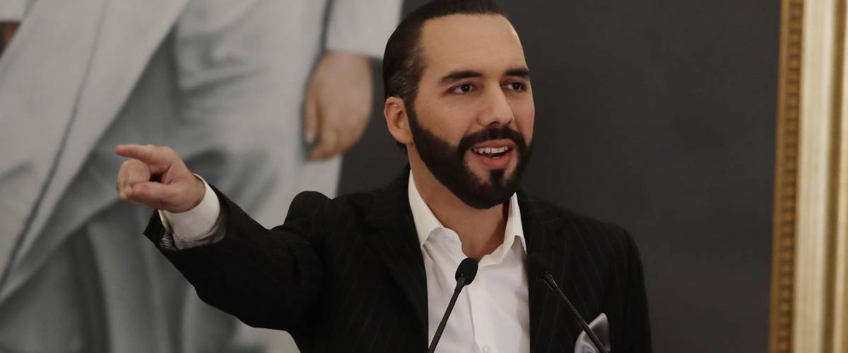 El Salvador President Nayib Bukele