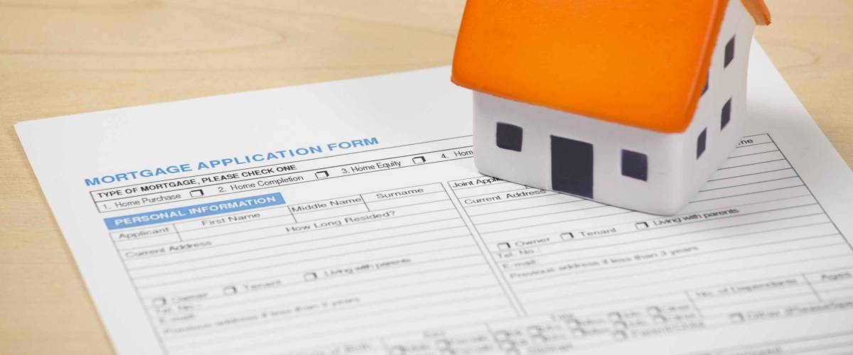 Mortgage application form