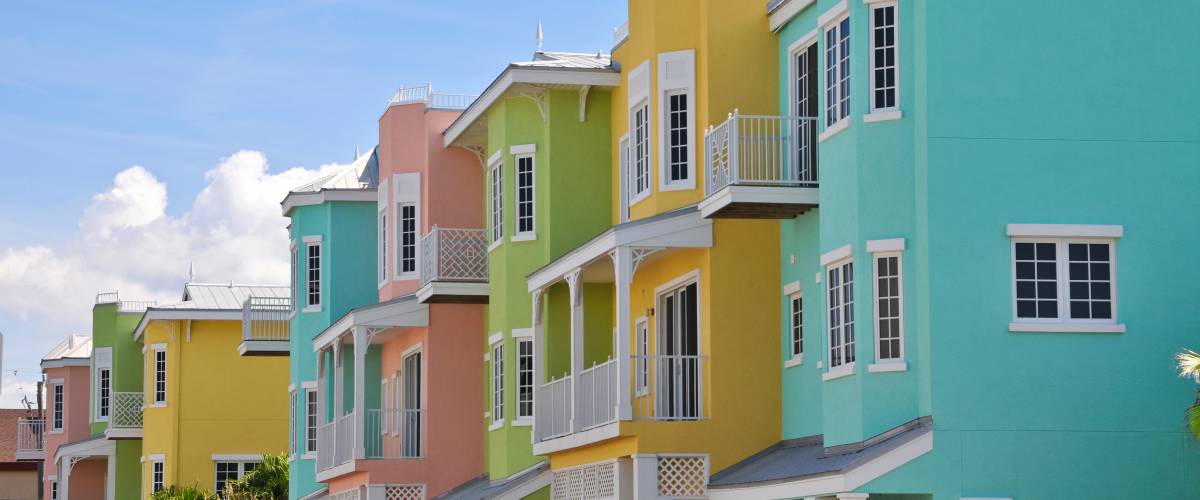 Colorful homes