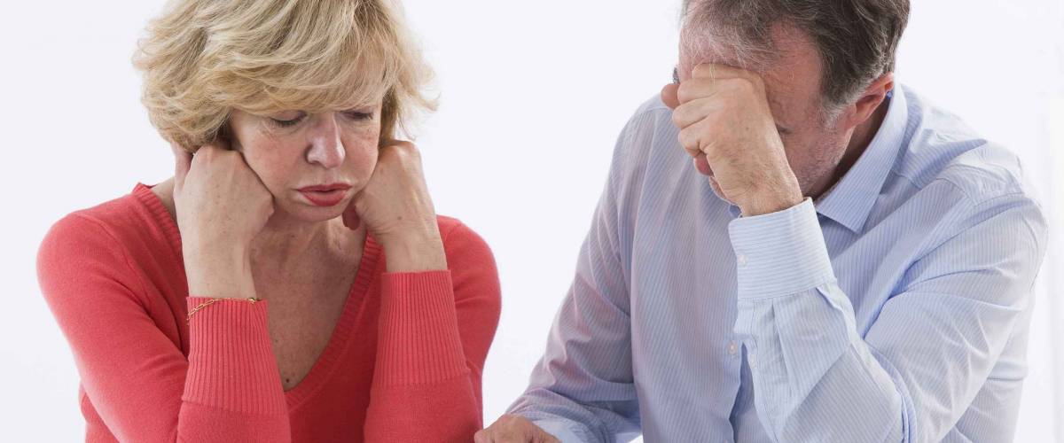 Senior couple worried about paying bills and bankruptcy