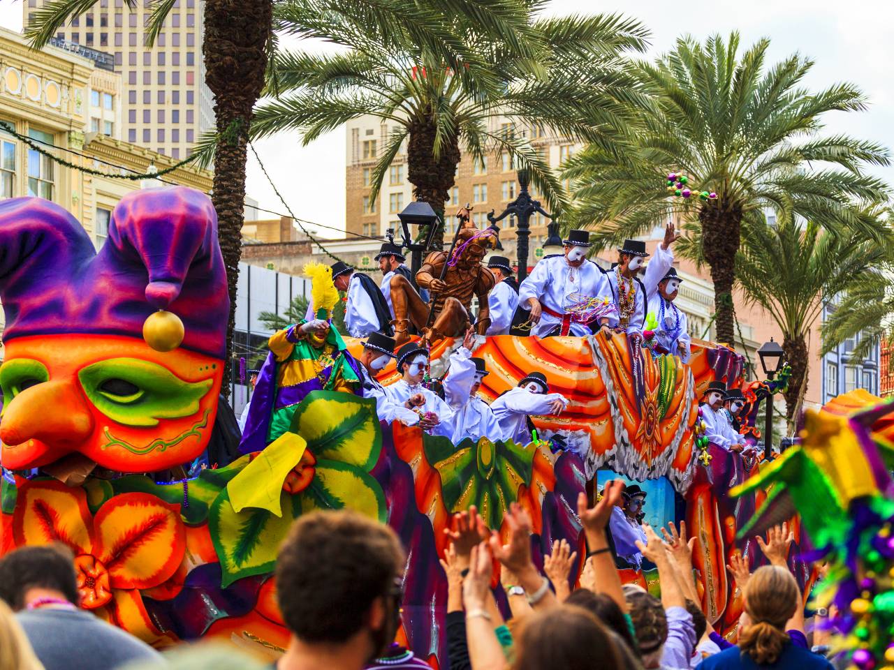 Mardi Gras in New Orleans, LA
