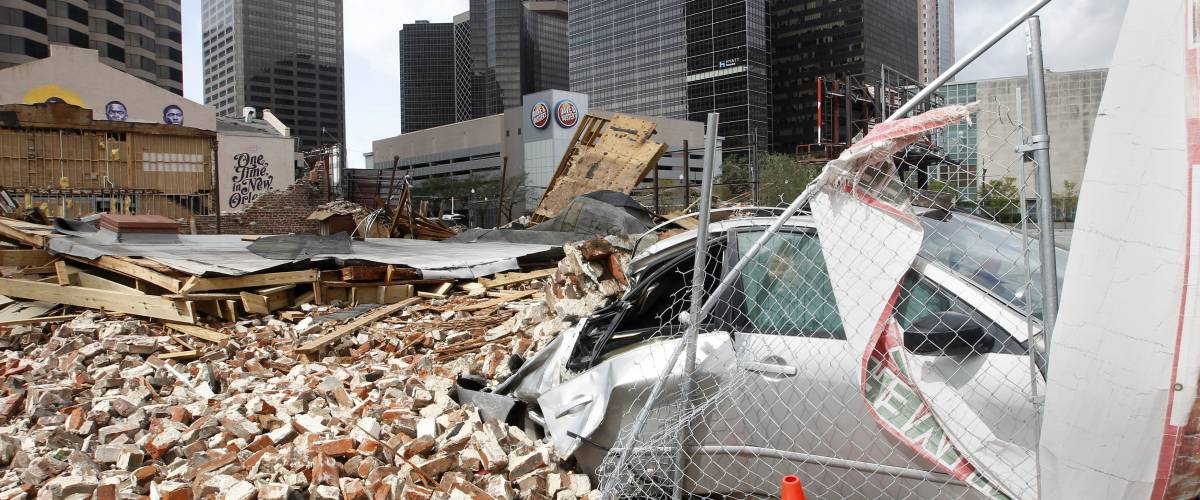 Hurricane Ida Damage In New Orleans - Aug 30, 2021