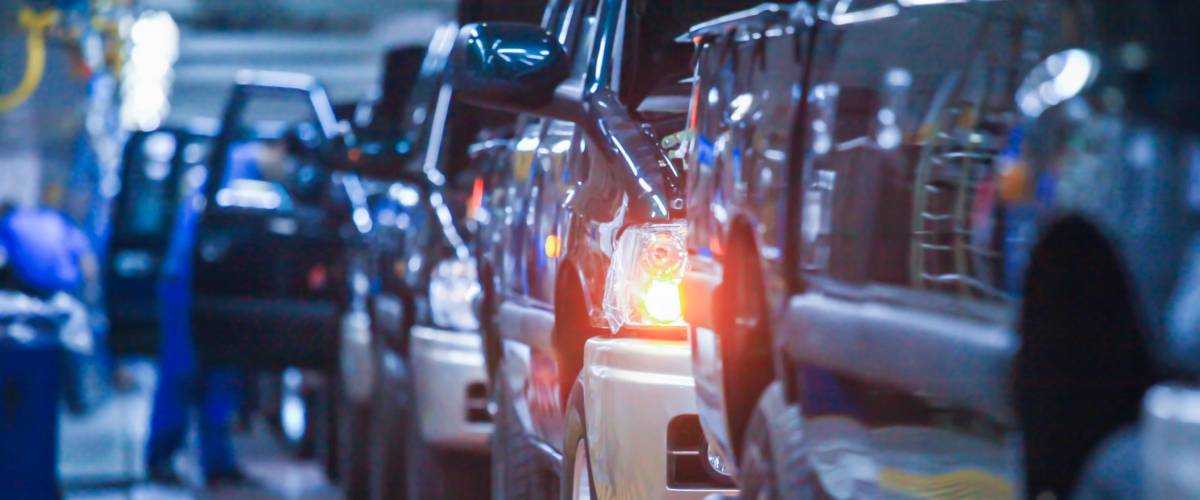 Automobile manufacturing line