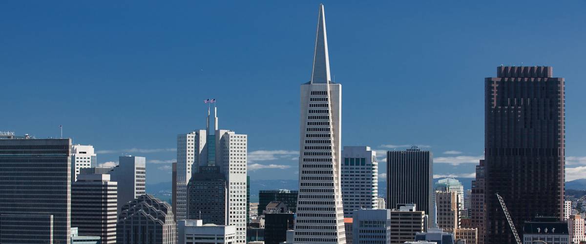 SAN FRANCISCO - JULY 16: Transamerica bank building