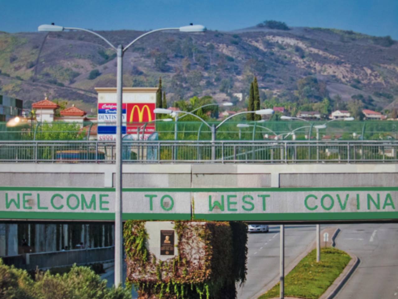 West Covina, CA welcome sign