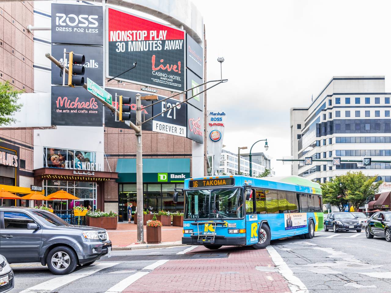 Silver Spring, MD city bus