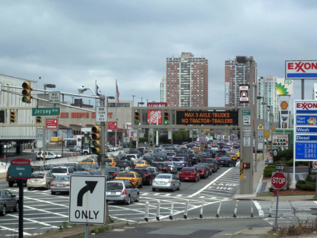 Jersey City, NJ traffic