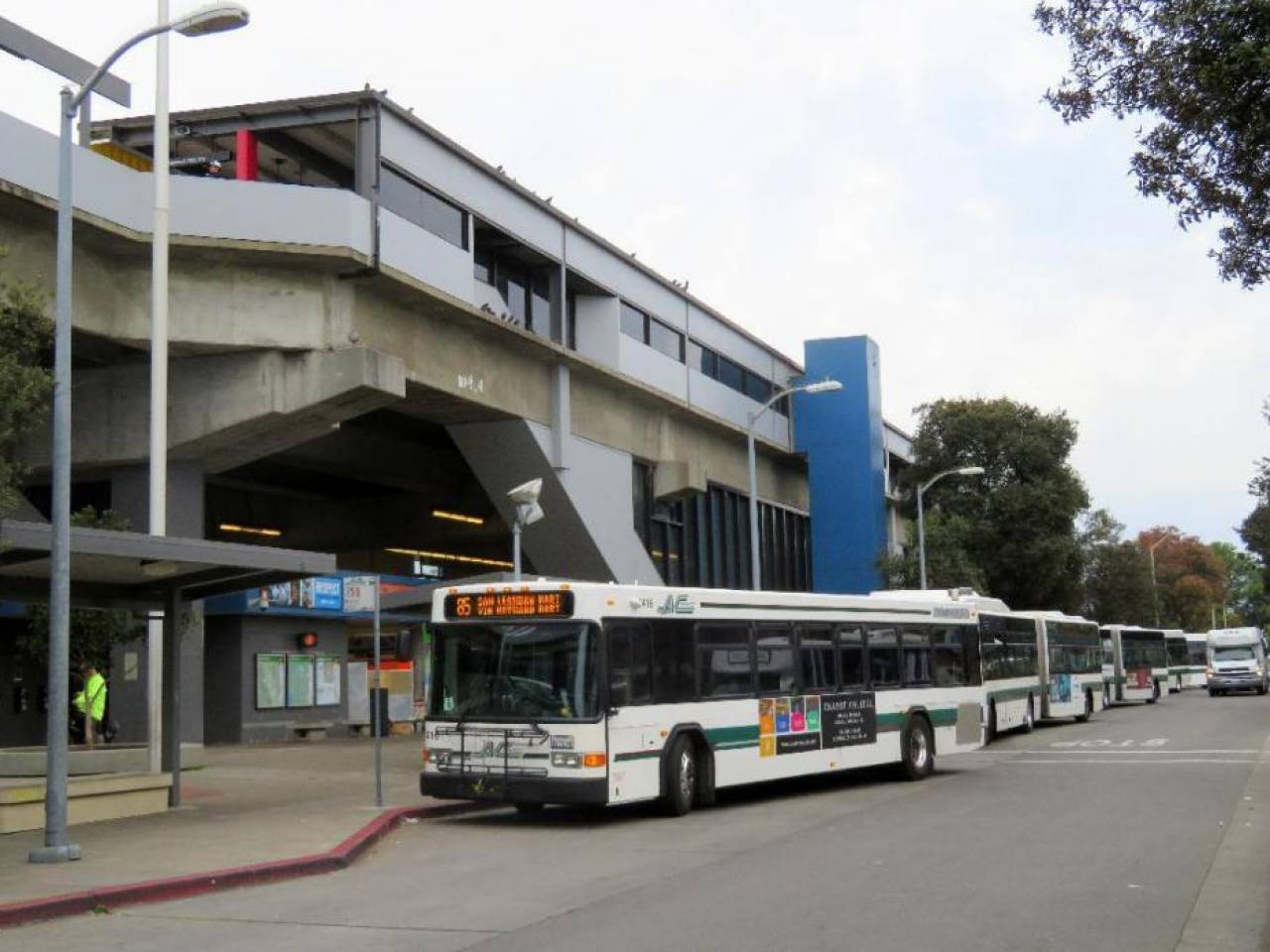 San Leandro, CA bus stop