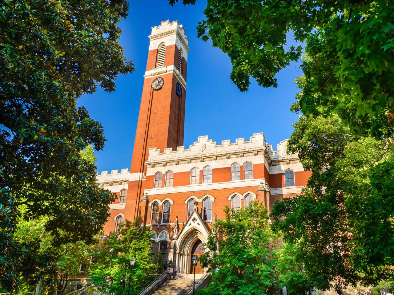 Campus of Vanderbilt Unversity in Nashville, Tennessee.