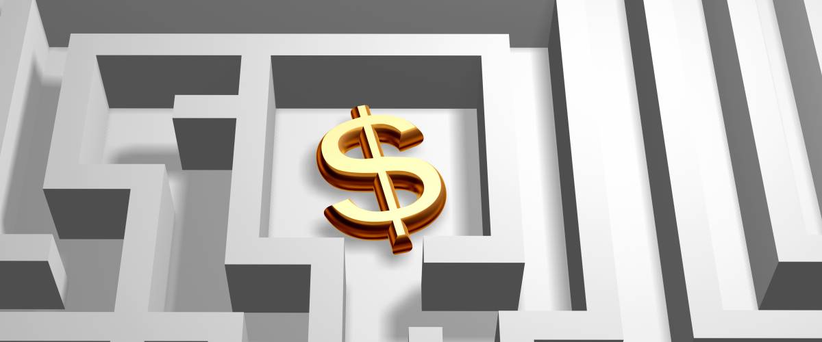 Money maze.