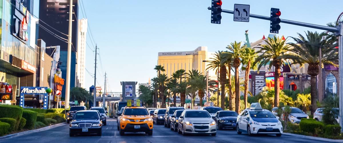 City life -Vegas traffic